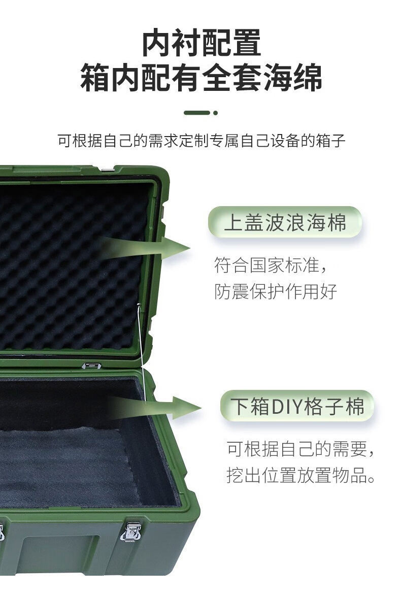 戶外軍綠滾塑箱_08